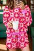 'Jannali' Round Neck Top and Shorts Set - Celes Fashion
